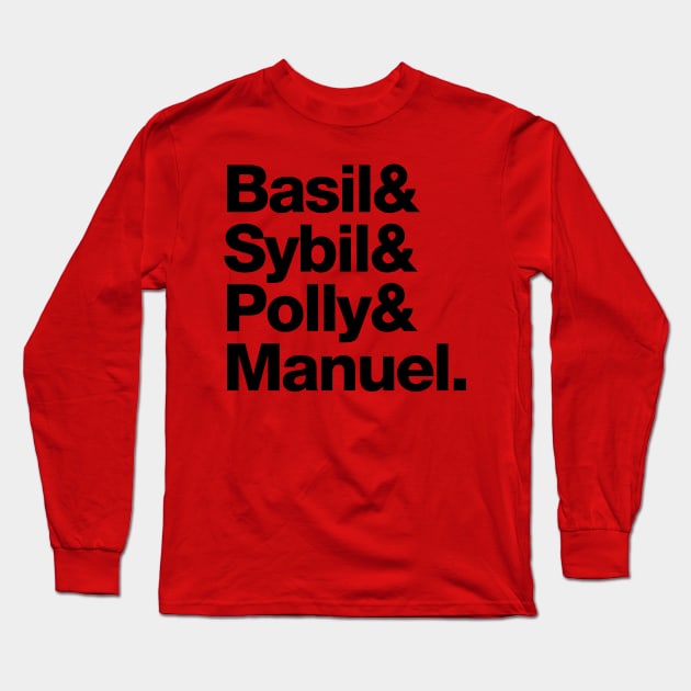 Fawlty Towers &&& Long Sleeve T-Shirt by Stupiditee